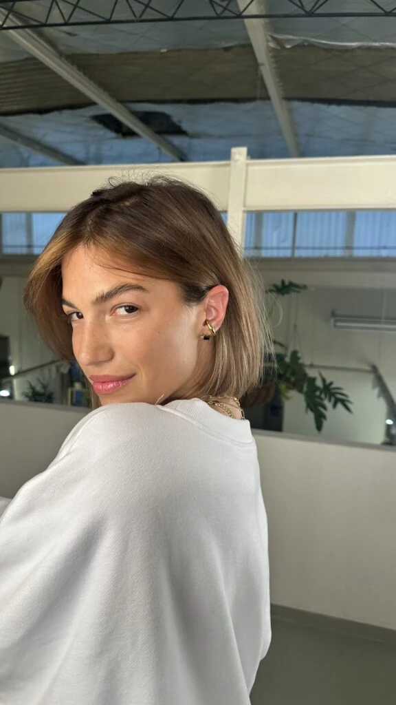 Stefi Roitman cambio de look