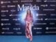Julieta Nair Calvo en el estreno de Matilda, el musical