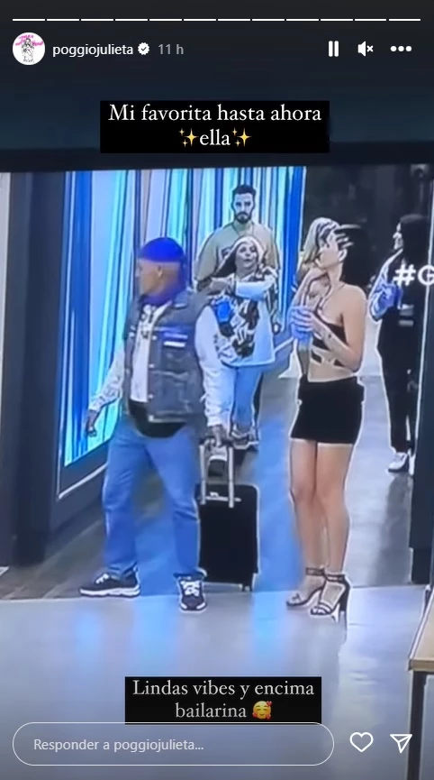 Julieta Poggio reveló quién es su participante favorita de GH Chile