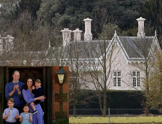 Cómo es Adelaide Cottage, la casa del escándalo real y el hogar de Kate Middleton y William