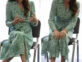 Kate Middleton apostó por el color verde en su último look. Foto: Instagram.