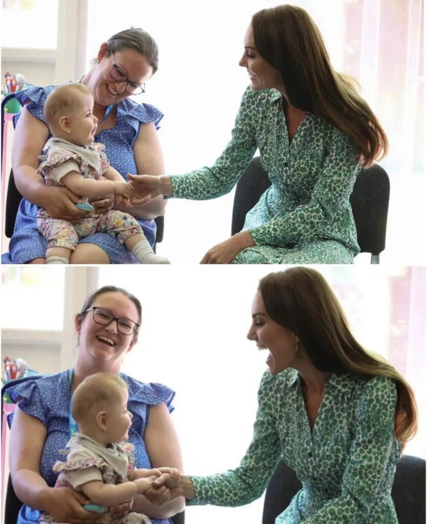 Kate Middleton apostó por el color verde en su último look. Foto: Instagram.