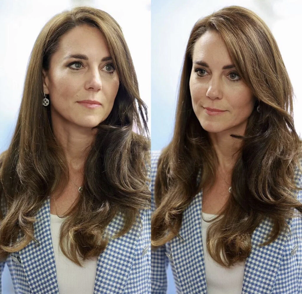 Kate Middleton llevó el look perfecto para usar en la oficina. Foto: Instagram.