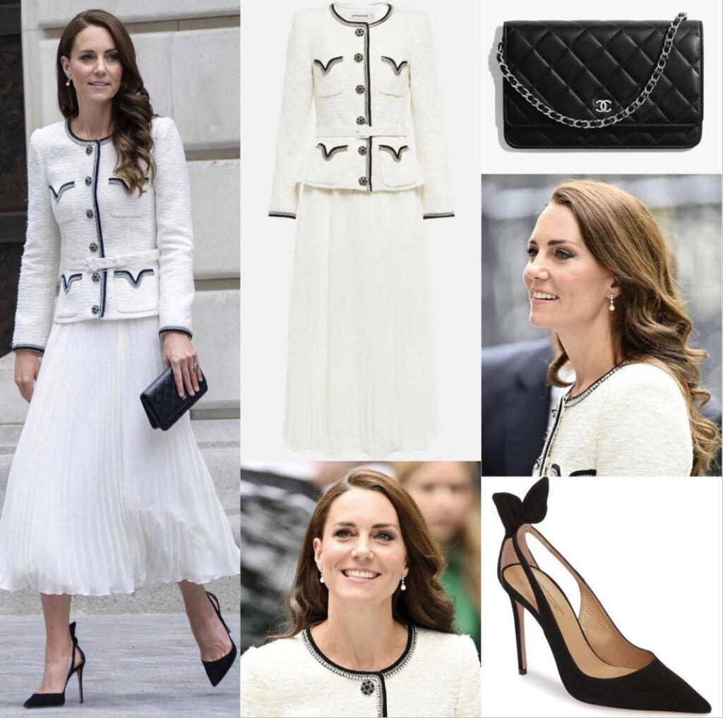 Kate Middleton sorprendió con una cartera Chanel