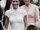 Kate y Pippa Middleton en su casamiento. Foto: Pinterest.