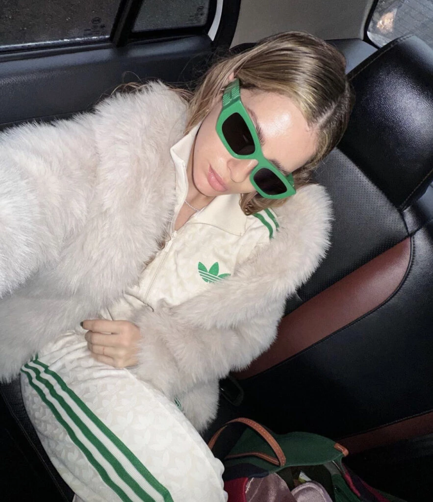 La China Suárez y un look muy fashionista. Foto: Instagram.