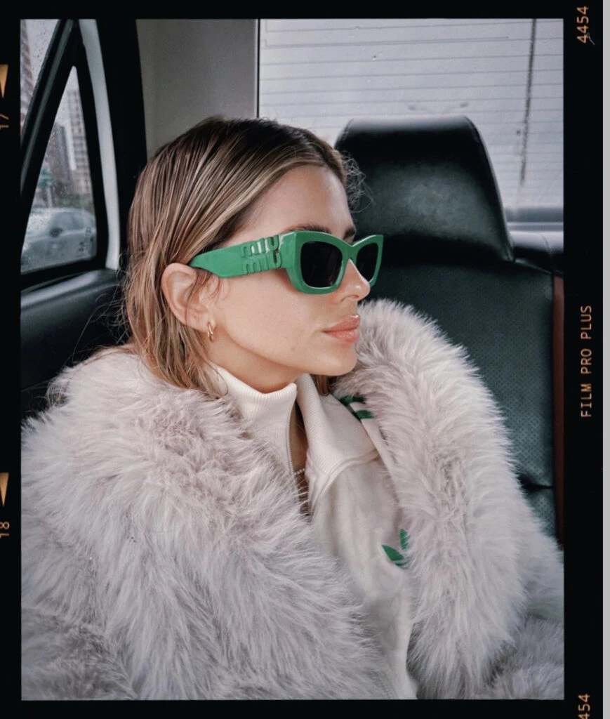 La China Suárez y un look muy fashionista. Foto: Instagram.