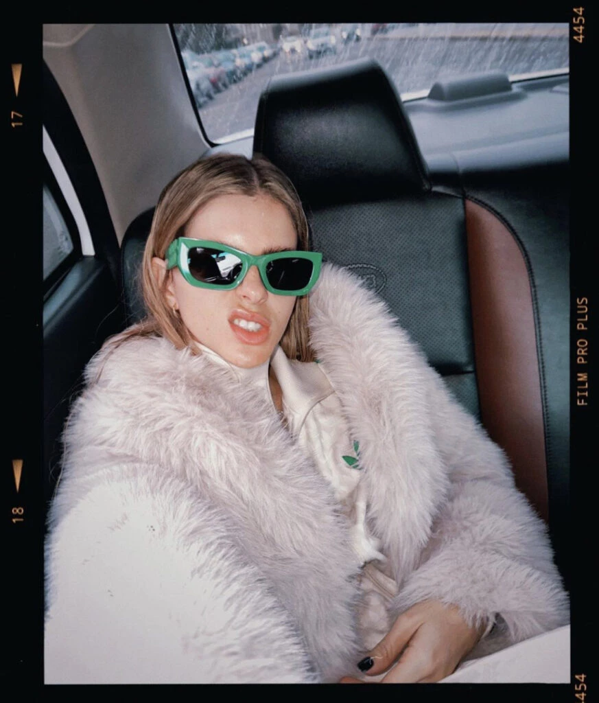 La China Suárez y un look muy fashionista. Foto: Instagram.