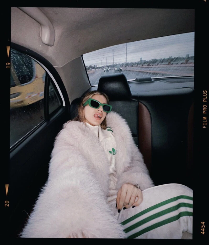 La China Suárez y un look muy fashionista. Foto: Instagram.