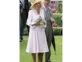 La Reina Camilla recicló vestido y sorprendió. Foto: Instagram.