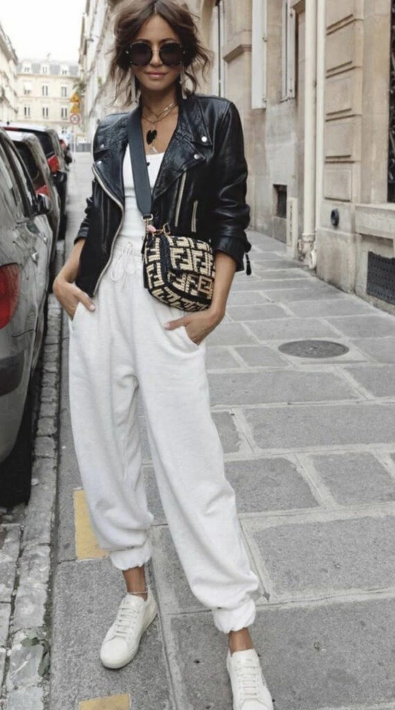 La combinación blanco y negro será furor este otoño 2023