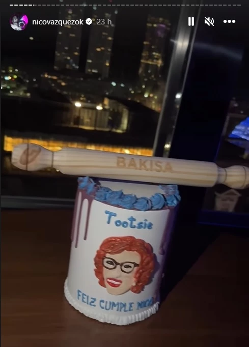 La original torta de Nico Vázquez