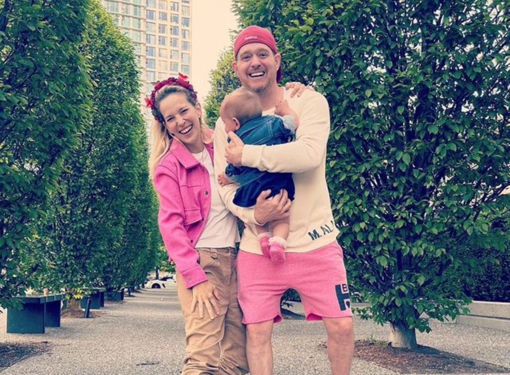 La tierna foto de Luisana Lopilato y su hija Cielo en el concierto de Michael Bublé