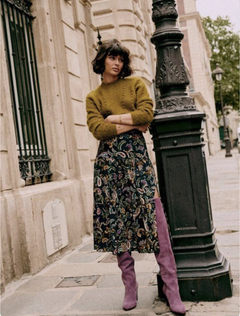 Las polleras son el must-have de este invierno. Foto: Pinterest.