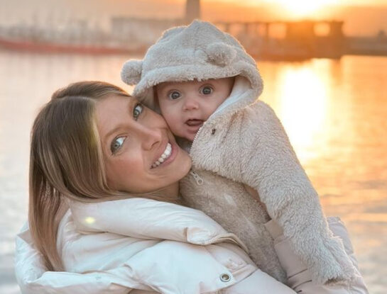 Las tiernas fotos de Cande Ruggeri y su hija Vita