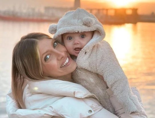 Las tiernas fotos de Cande Ruggeri y su hija Vita