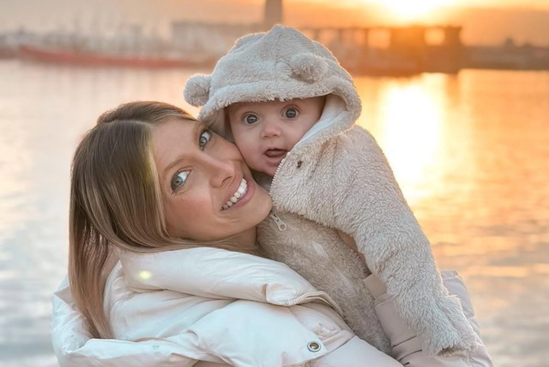 Las tiernas fotos de Cande Ruggeri y su hija Vita