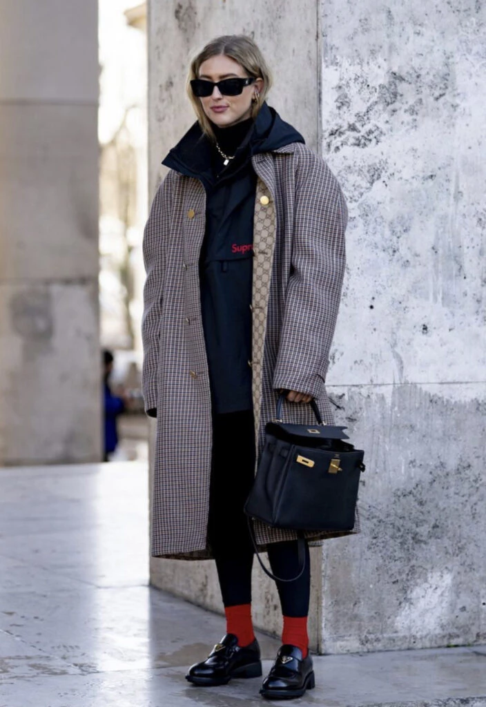 Leggings, la prenda más canchera de este otoño 2023. Foto: Pinterest.