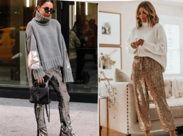 Las lentejuelas conquistan las calles este otoño 2023