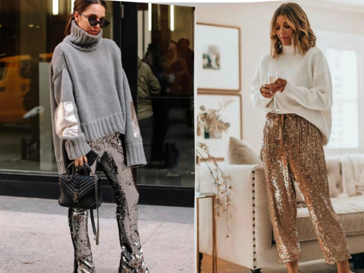 Las lentejuelas conquistan las calles este otoño 2023