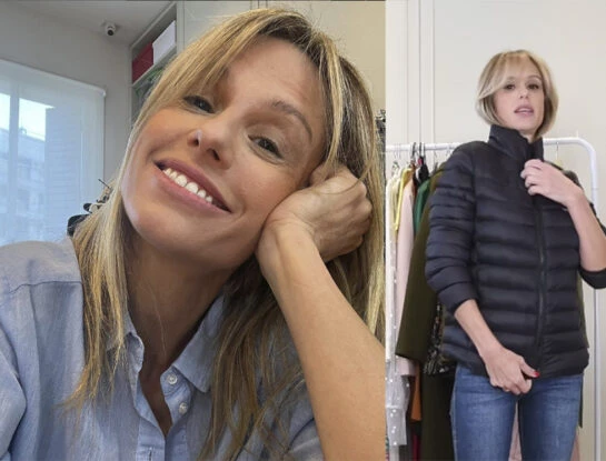 Mariana Fabbiani y su tip anti frío polar: cómo adaptar una campera puffer a un look de noche