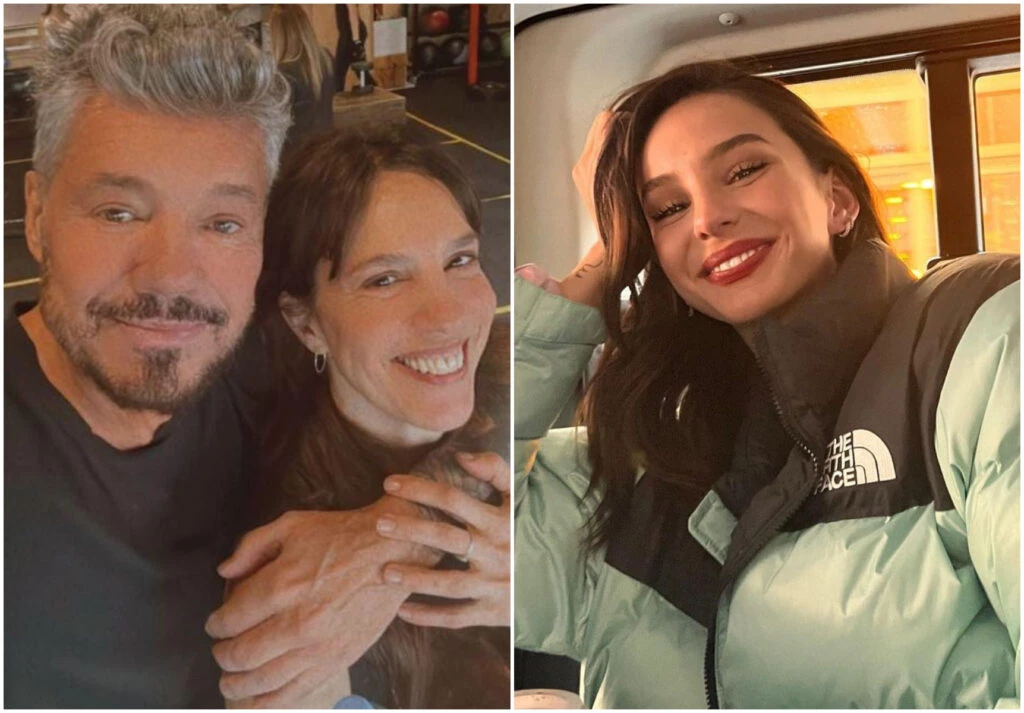 Marcelo Tinelli se mostró muy cerca de su ex, Paula Robles, la reacción de Juana, su hija en común