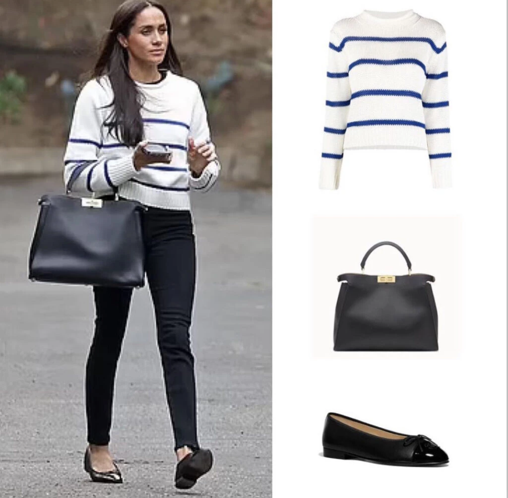 Meghan Markle apostó por el balletcore. Foto: Instagram.