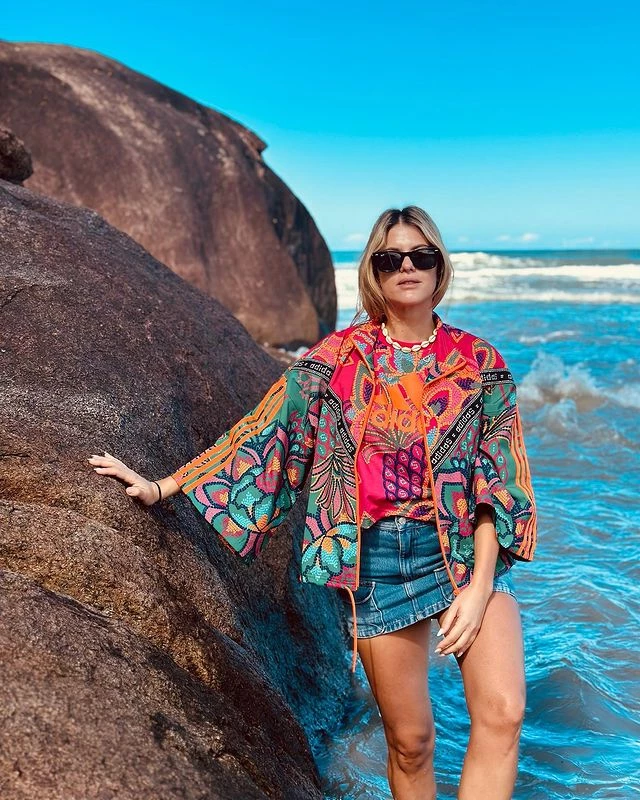 Mery del Cerro cautivó con su look repleto de color