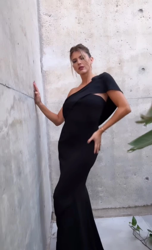 Mery del Cerro deslumbró con su look elegante