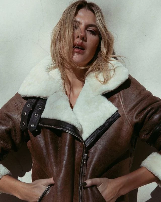 Mery del Cerro mostró el gamulán que no puede faltar en su armario este invierno