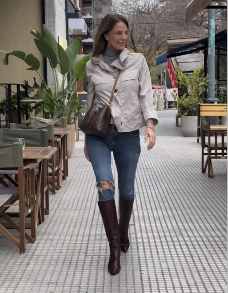 Nequi y su look invernal más fashionista. Foto: Instagram.