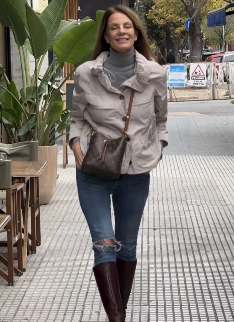 Nequi y su look invernal más fashionista. Foto: Instagram.