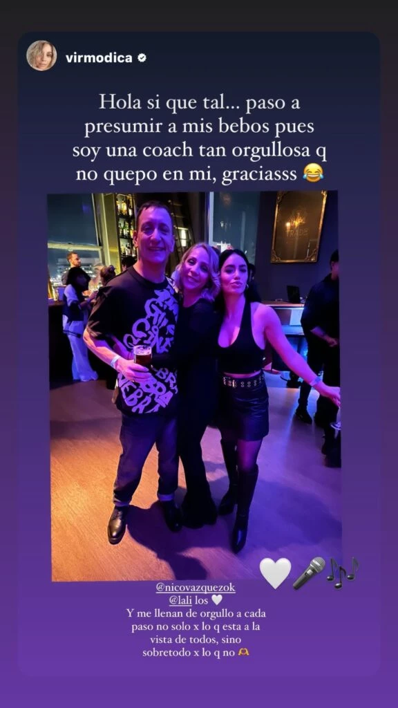 Nico Vázquez junto a Lali Espósito en su cumpleaños