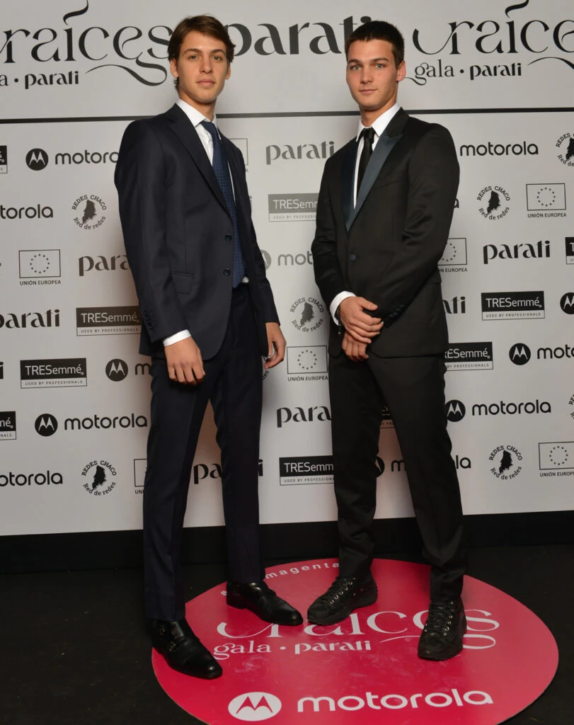 Tiziano y Benicio Gravier