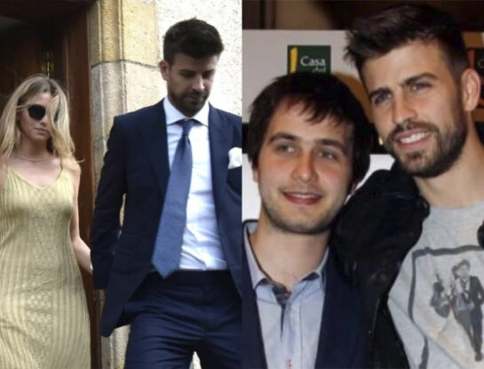 Las fotos del casamiento de Marc, el hermano de Gerard Piqué: el ex de Shakira asistió con su novia, Clara Chía