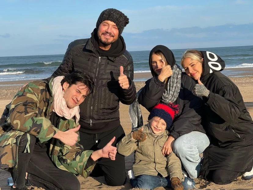 Marcelo Tinelli celebró el Día del padre