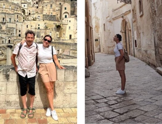 Las fotos de las vacaciones de Sofía Pachano con Aníbal, su papá, en Italia