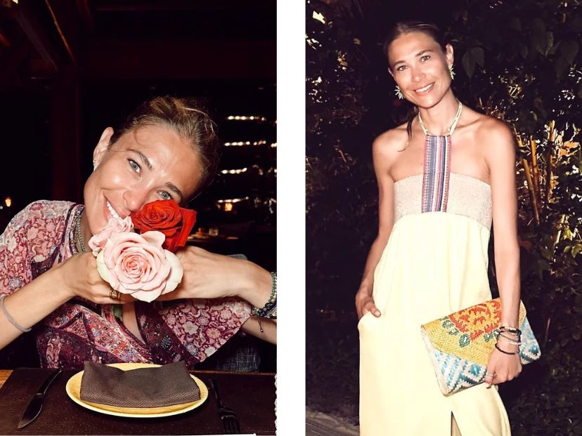 El look de Carla Pereyra