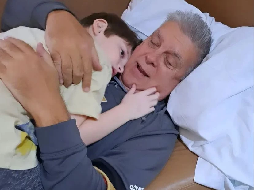 Antonito, el hijo de Luis Ventura recibió el alta