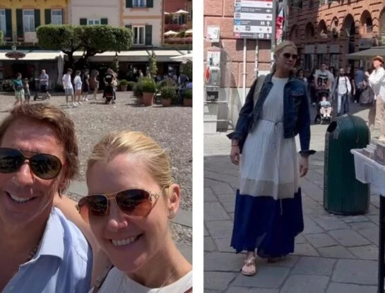 Las fotos de Valeria Mazza y Alejandro Gravier de vacaciones en Italia