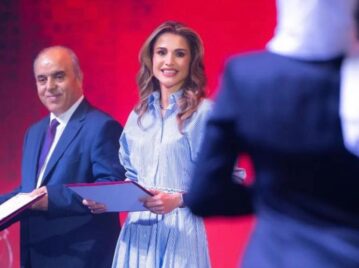 Look de Rania, reina de Jordania