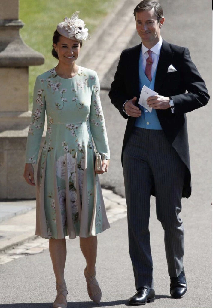 Pippa Middleton y su marido. Foto: Pinterest.