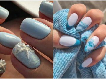 Sailor nails, la tendencia de uñas que está inspirada en el mar y las sirenas