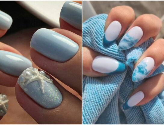 Sailor nails, la tendencia de uñas inspirada en el mar y las sirenas