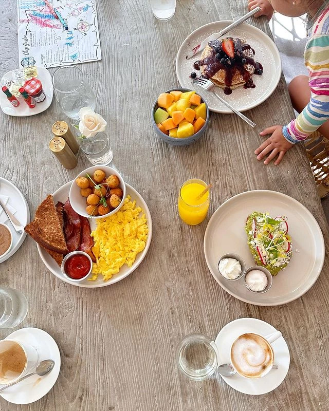 Sofía Zámolo mostró qué desayuna en sus vacaciones en Miami