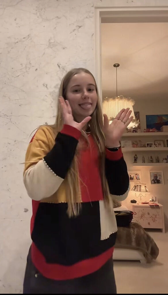 Taína Gravier apostó por uno de los colores de la temporada