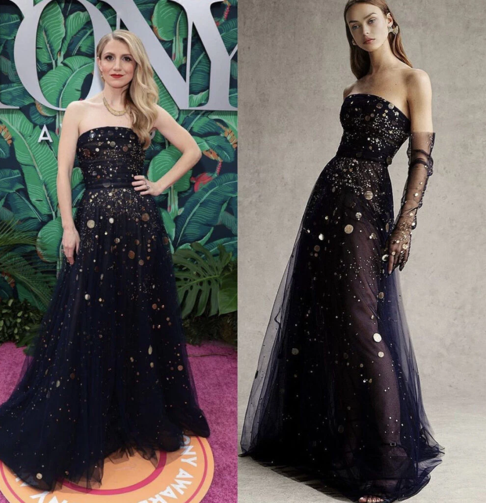 Annaleigh Ashford en los Tony Awards 2023. Foto: Instagram.