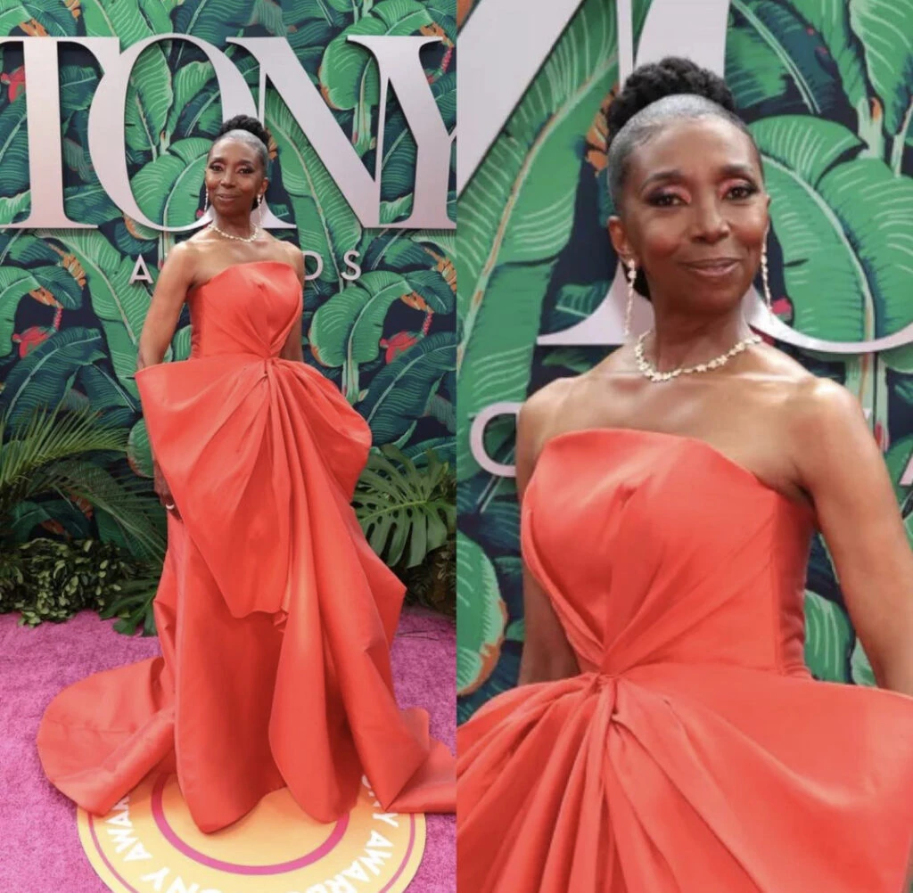 Sharon Washington en los Tony Awards 2023. Foto: Instagram.