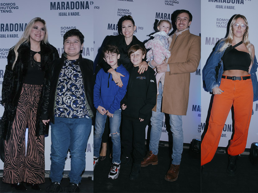 Vidriera: de Pampita a Nati Jota y Verónica Ojeda, los looks de los famosos en la apertura del restó Maradona