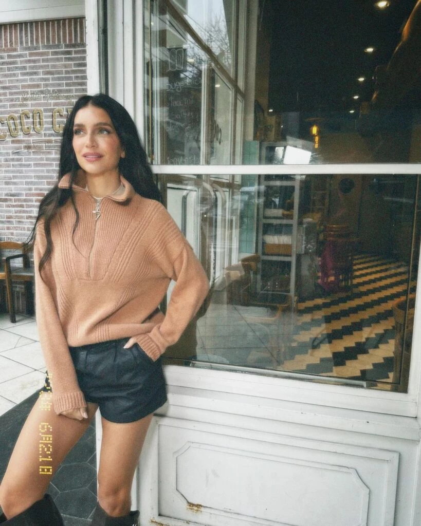 Zaira Nara mostró su look comfy chic